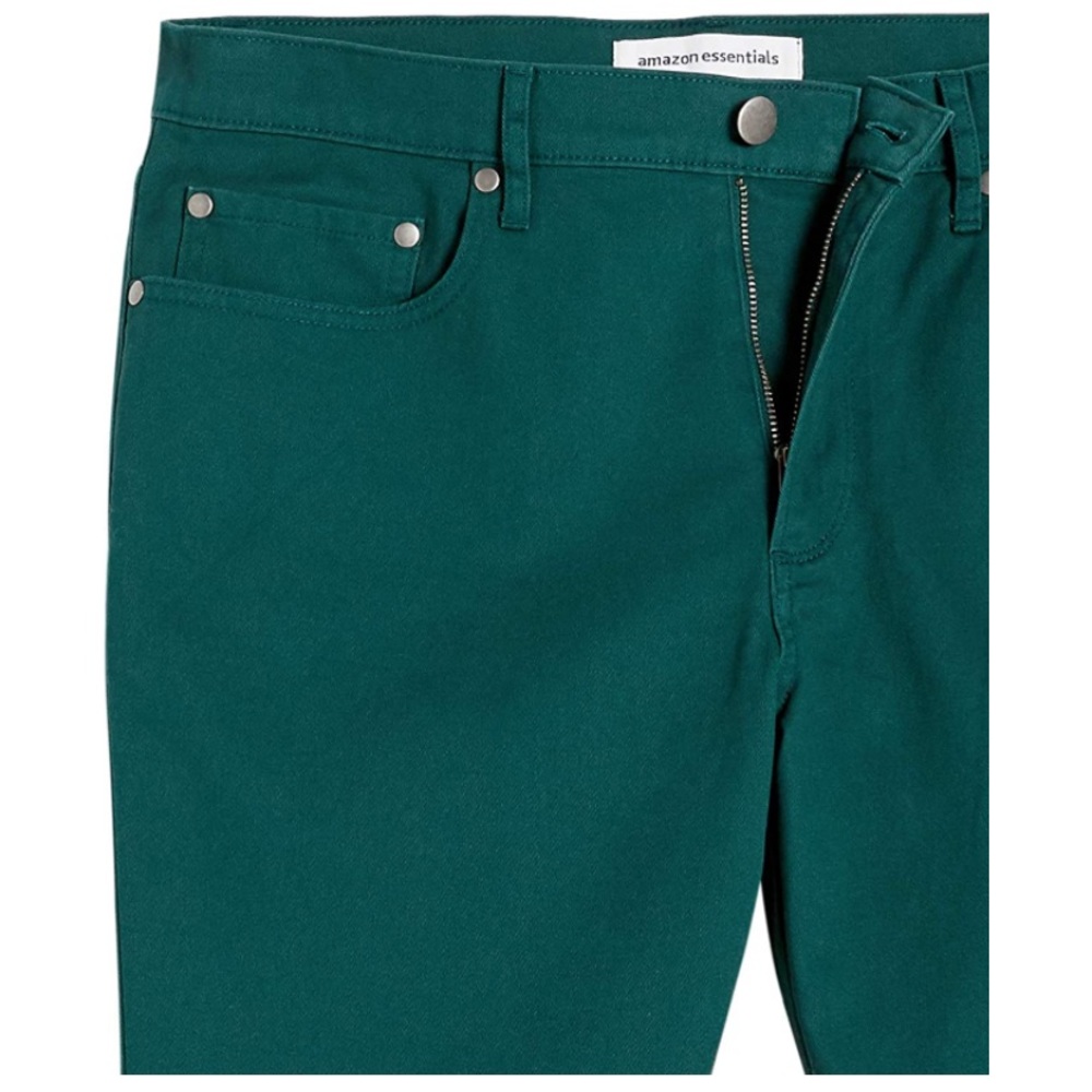 (SOLD) Mens Slim-fit 9" Inseam Stretch 5-Pocket Short - Picture 3 of 7